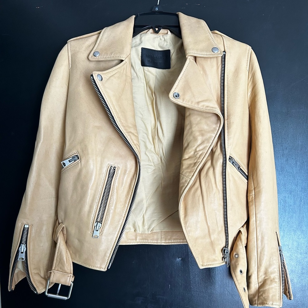 All Saints Leather Jacket